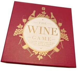 The Wine Game - Red and Gold Edition New Never Opened